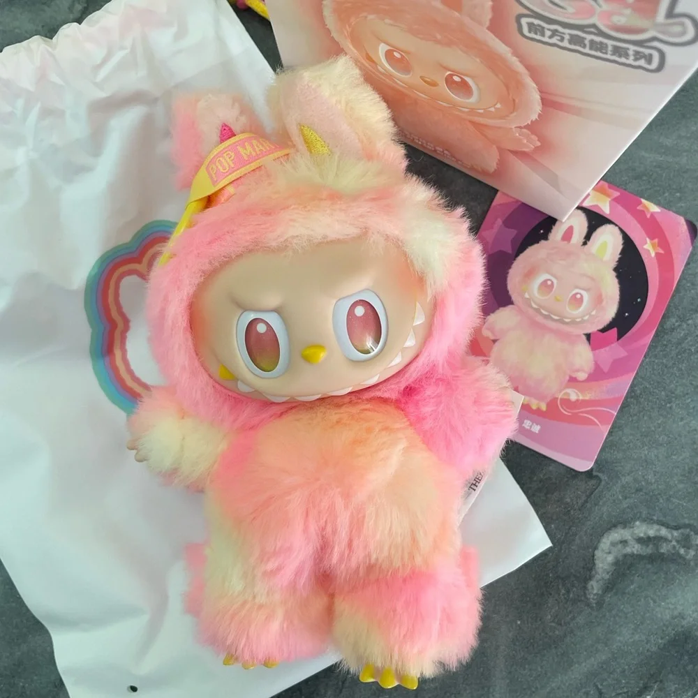 Labubu Big Into Energy LOYALTY Keychain Bag Charm Monster Plush